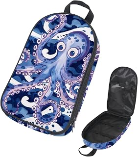 Camping Travel Cooking Utensils Organizer Travel Bag, Galaxy Dream Catcher Pattern Portable Storage Bag for BBQ Camp Cookware Kitchen Kit