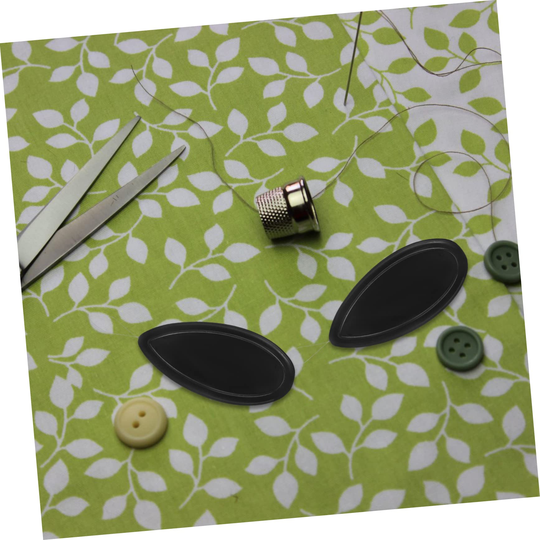 Artibetter 4 Set Aghi per Filo di Perline Ago Filo per Cucire Prodotti per Cucire Adulti Mano Aghi A Punto Incrociato Strumento di Filettatura Manuale Plastica Black 20 Pezzi*4