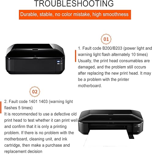 Miniatura 7 de QY6 0086 Cabezales de impresión compatibles, cabezal de impresión QY6 0086 con chip compatible con MX928 MX728 IX6780 IX6880 cubierta ABS segura y