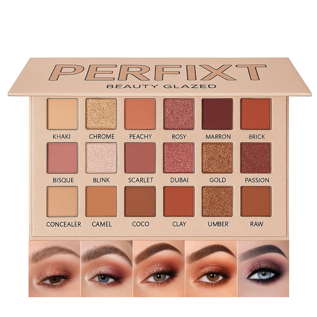 Amazon.com : 18 Color Natural Eyeshadow Palette – Soft Matte