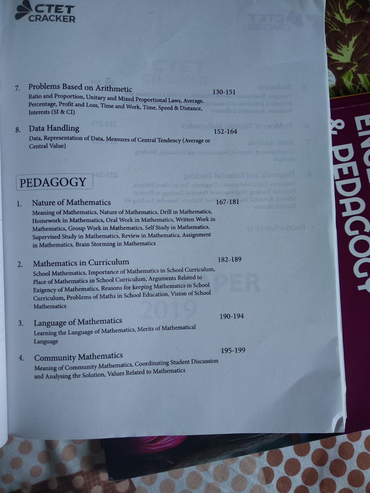 Buy CTET & TETs for Class 1 to 5 Mathematics & Pedagogy 2019 (old ...