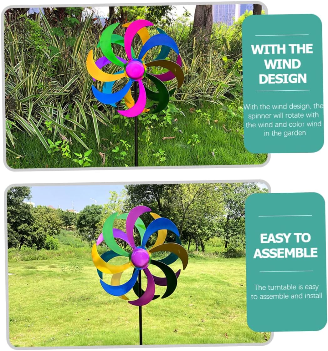 YARNOW Garden Accessories Outdoor Windmill Decoration Patio Decorations Party