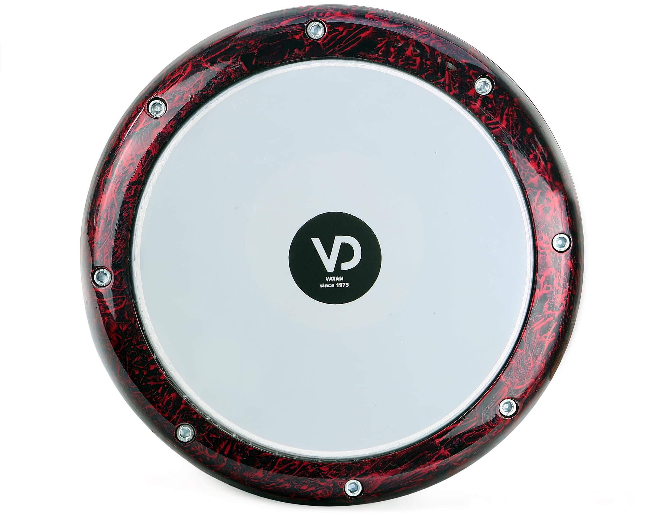 Darbuka Darabuka - Tamburo orientale professionale, in alluminio pressofuso, con accessori 3022-V