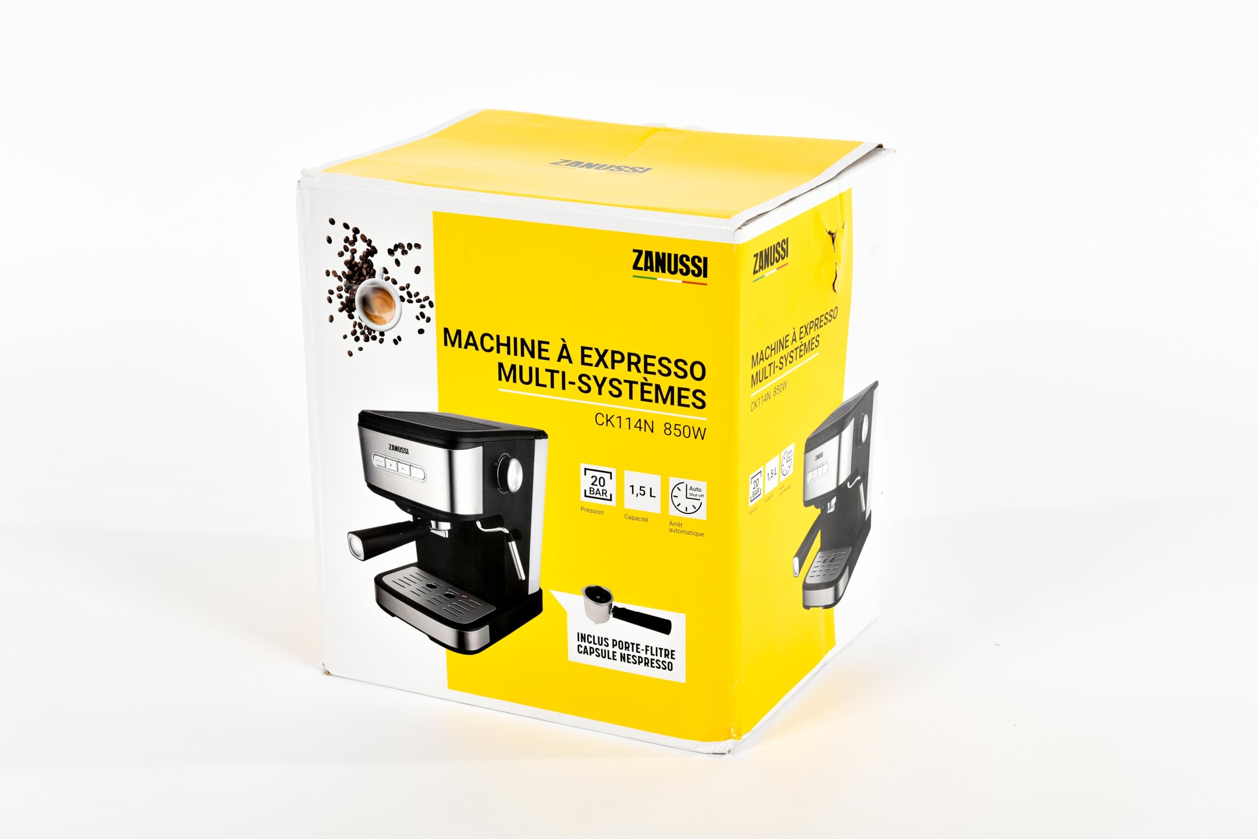 Zanussi - Machine à Expresso Aroma Grande CK114N