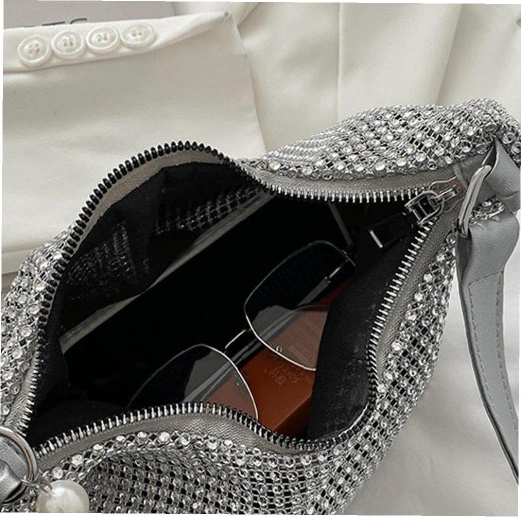 Amazon.co.jp: カバン ラインストーン キラキラ ミニ 鞄 小さめ  