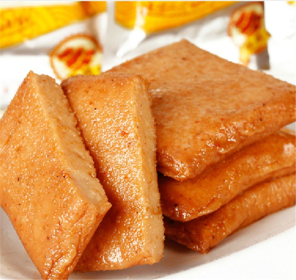 Qyz@ Chinese Special Deilcious Leisure Snack Food:spicy Fish Tofu(240g)