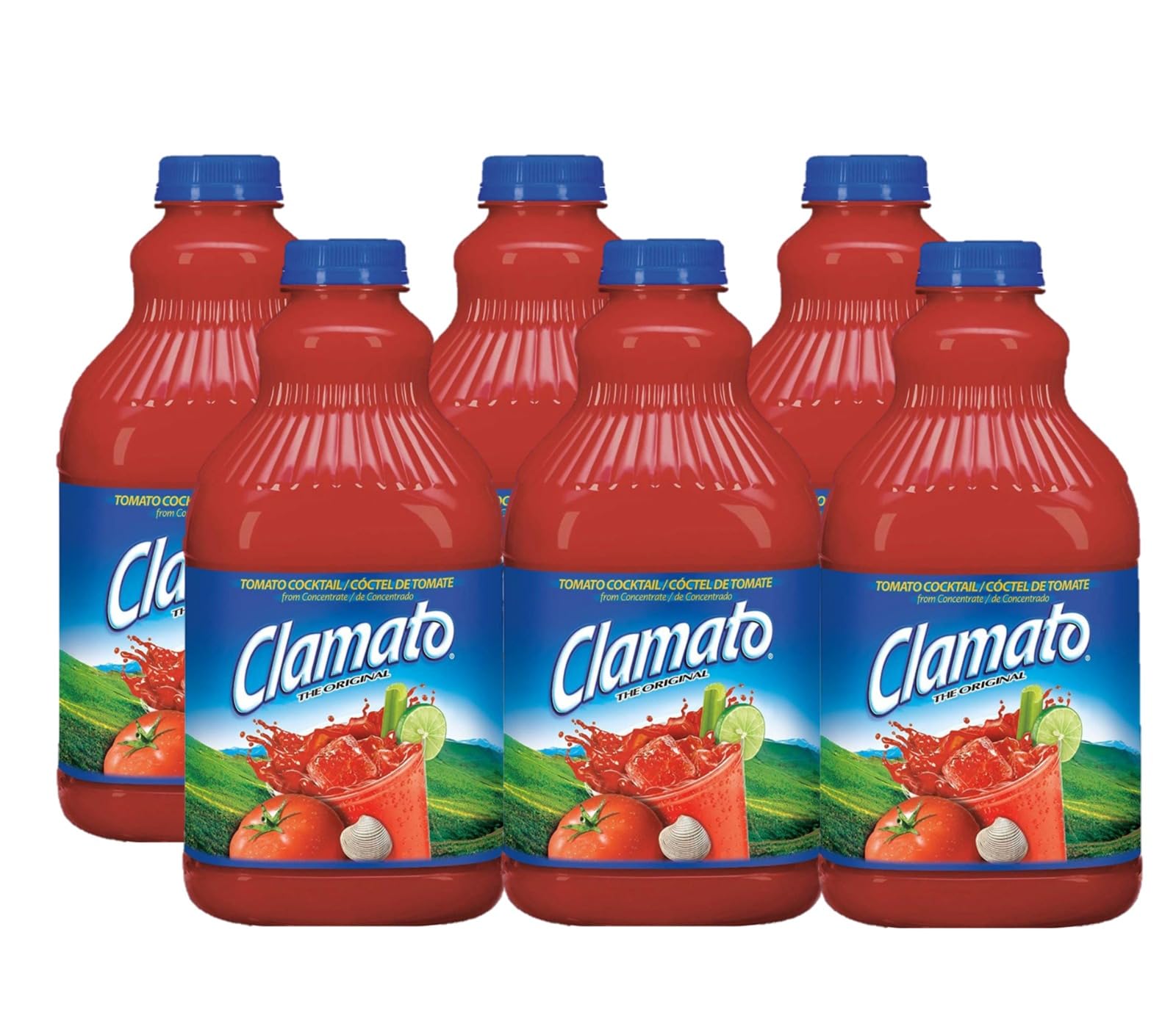 Clamato - Cóctel de tomate concentrado 946 ml x 6 uds - Pack Promoo