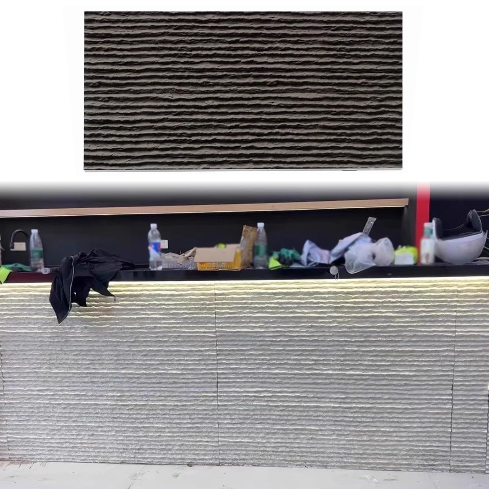 Cubierta de panel de pared 3D antimanchas para renovar paredes sin obras en cocinas