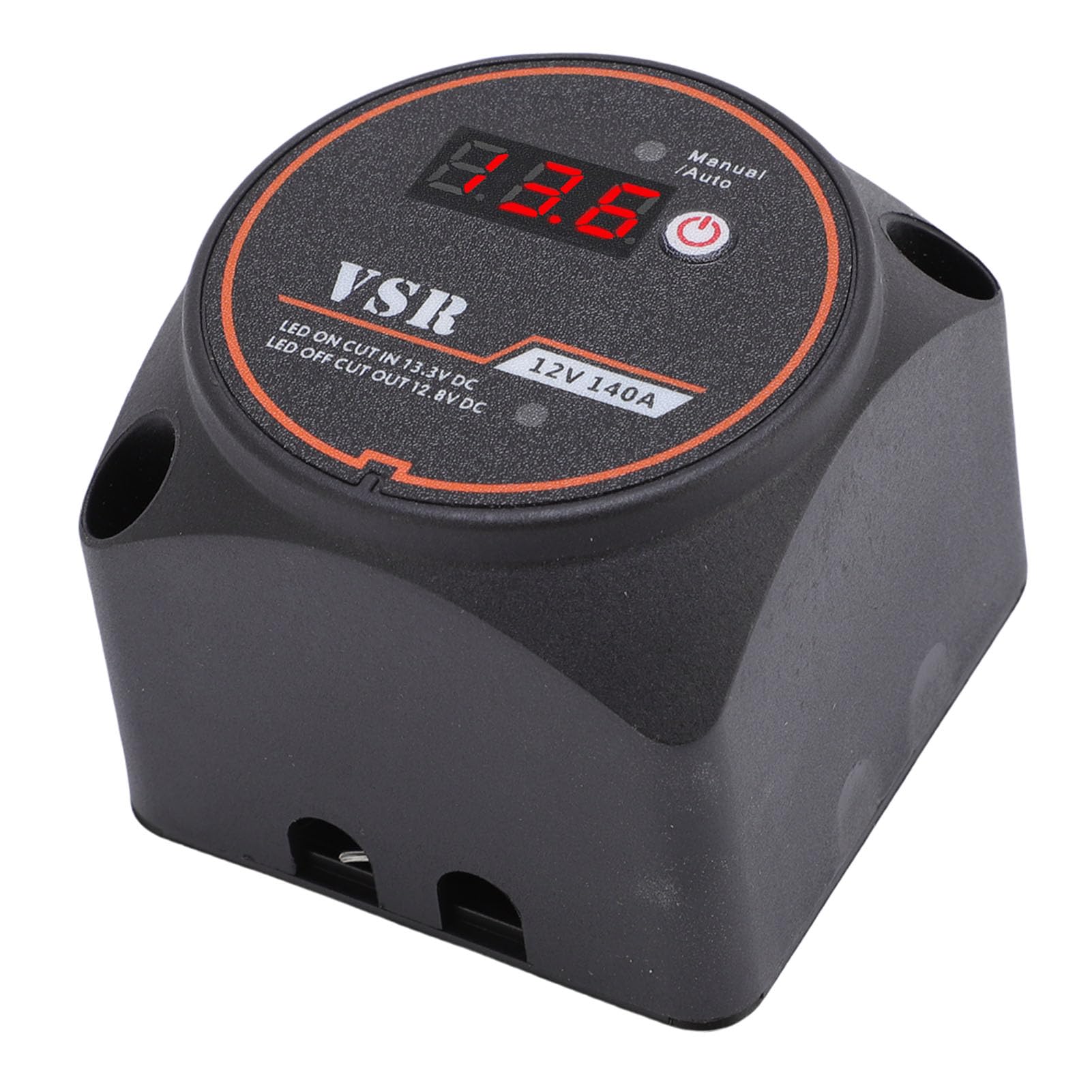 EMUKOEP Kit Aislador de Batería Dual Compacto Inteligente 140A para Vehículos Marinos Cisterna con Protección IP65