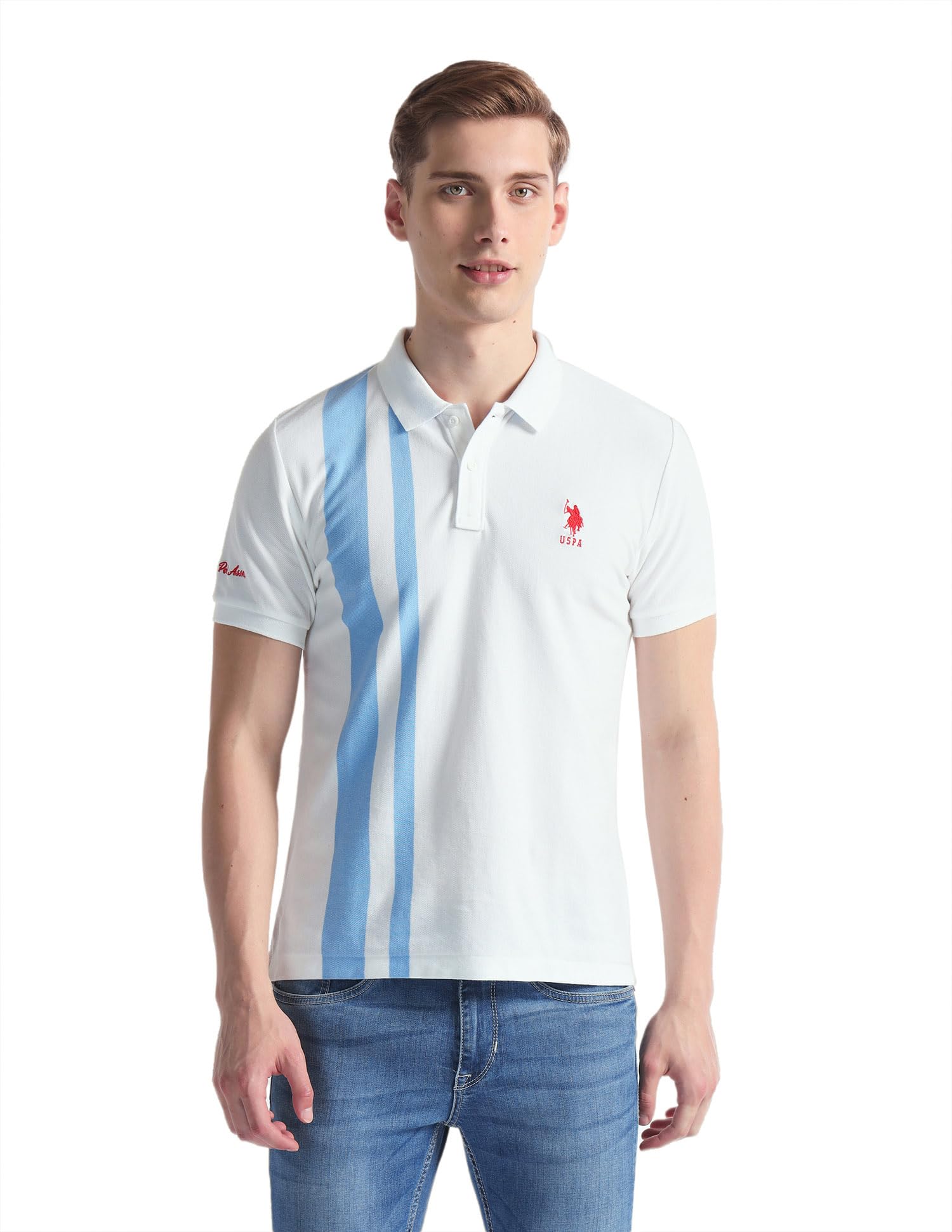 u.s. polo assn. Men's Cotton Slim Fit Shirt-picture-40
