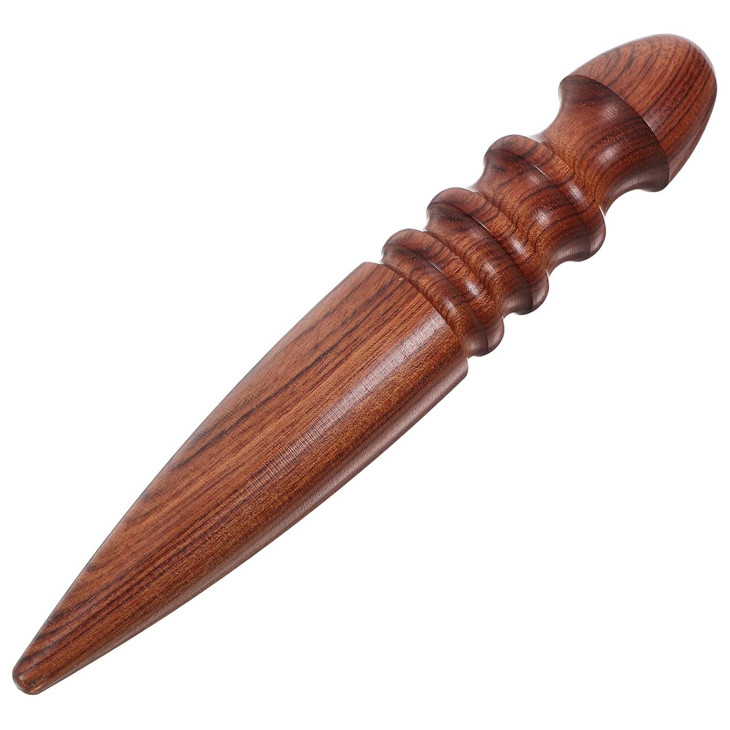 Wooden Edge Burnisher Set for Pu Craft Projects and Precision Finishing