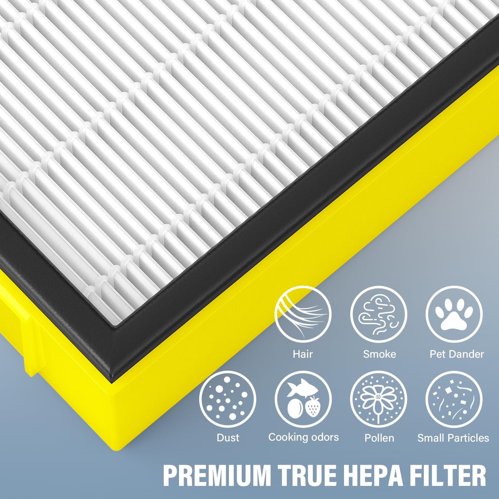 FLT4100 Filtri HEPA H13 E Pre-filtri A Carbone Attivo Per Purificatori Guardian AC4100 Series - 4 Filtri + 8 Prefiltri