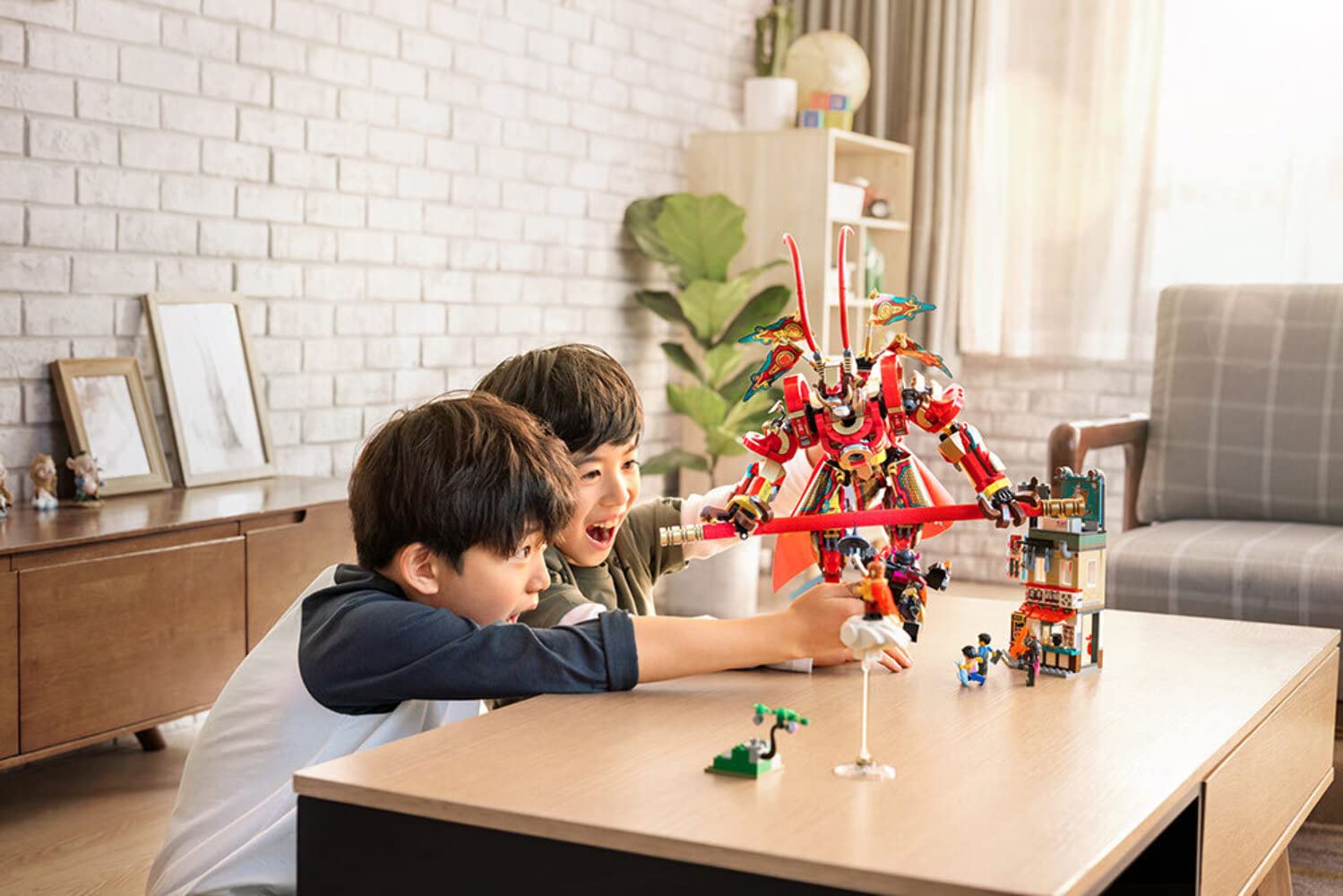 Amazon.co.jp: レゴ(LEGO) モンキーキッド:モンキーキング 戦士メカ  