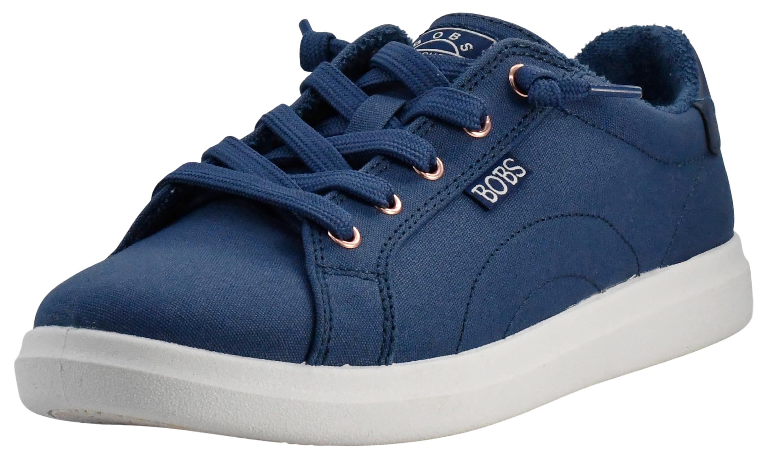 Skechers Women's Bobs D'vine Sneaker, Navy, 7.5