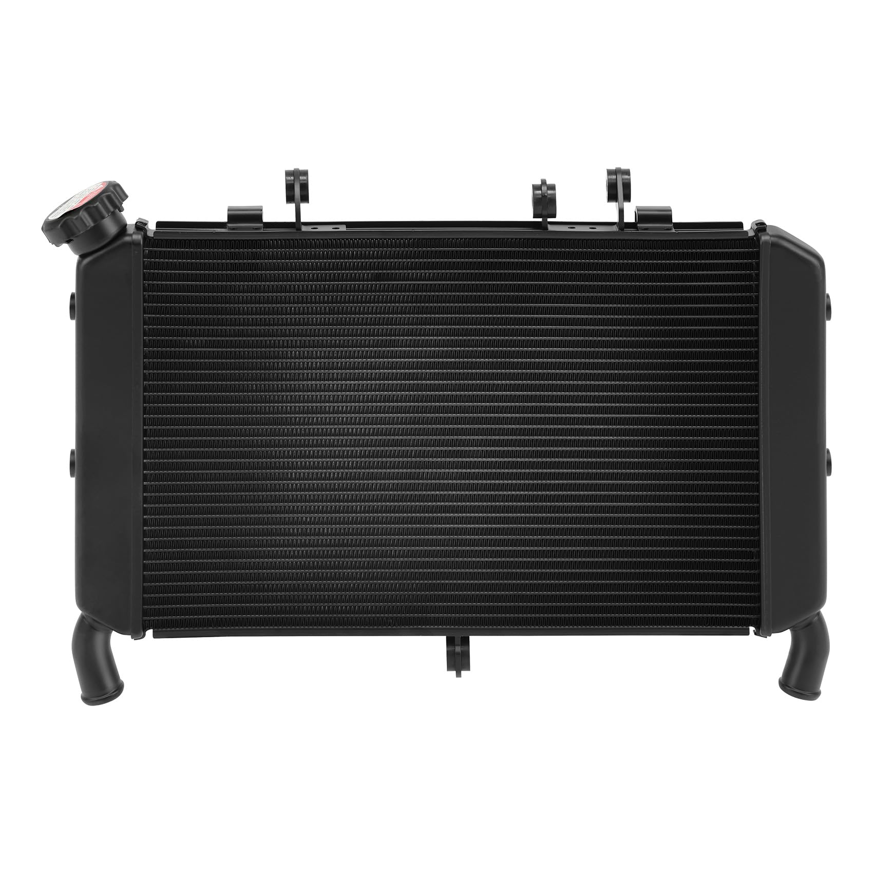 XNT MOTOR - Radiatore moto in alluminio per Yamaha MT-09, FZ09, FJ09, XSR900, TRACER 900 GT, sistema di raffreddamento ad alte prestazioni, anno di costruzione 2014-2021, nero