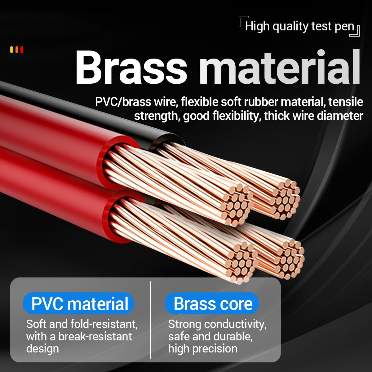 PT1005 1000V 10A Universal Digital Multimeter Sonde Test Führt Pin