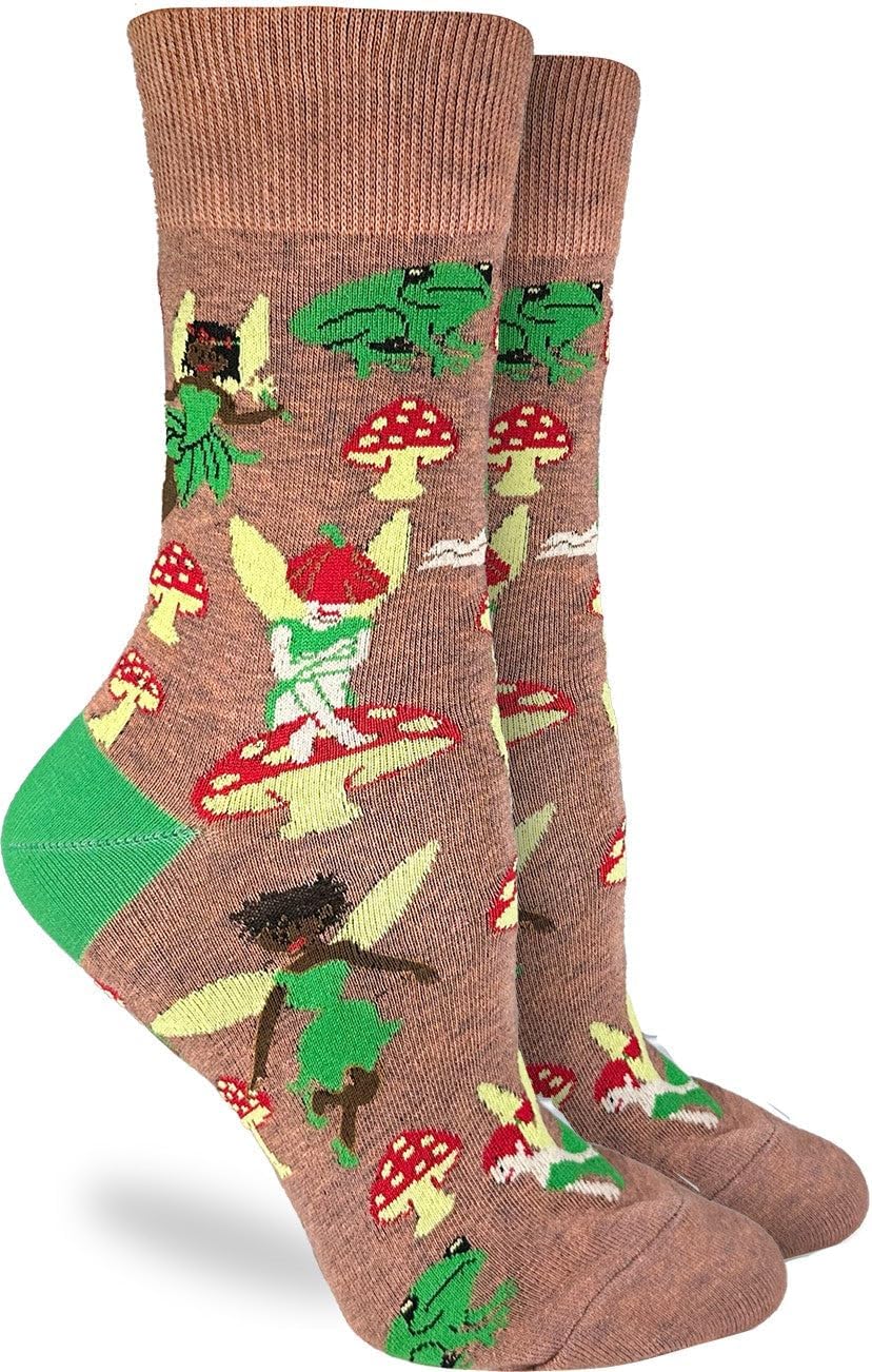 Good Luck Sock Women's Unicorn & Fairies Socks, Adult