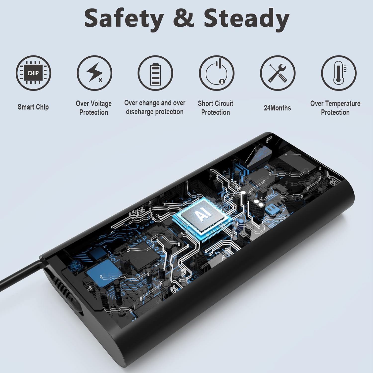 65W USB C Laptop Charger Replacement for HP Omnibook Charger, Compatible with HP OmniBook 5 7 Ultra X Flip 14 16 Next Gen AI Laptop