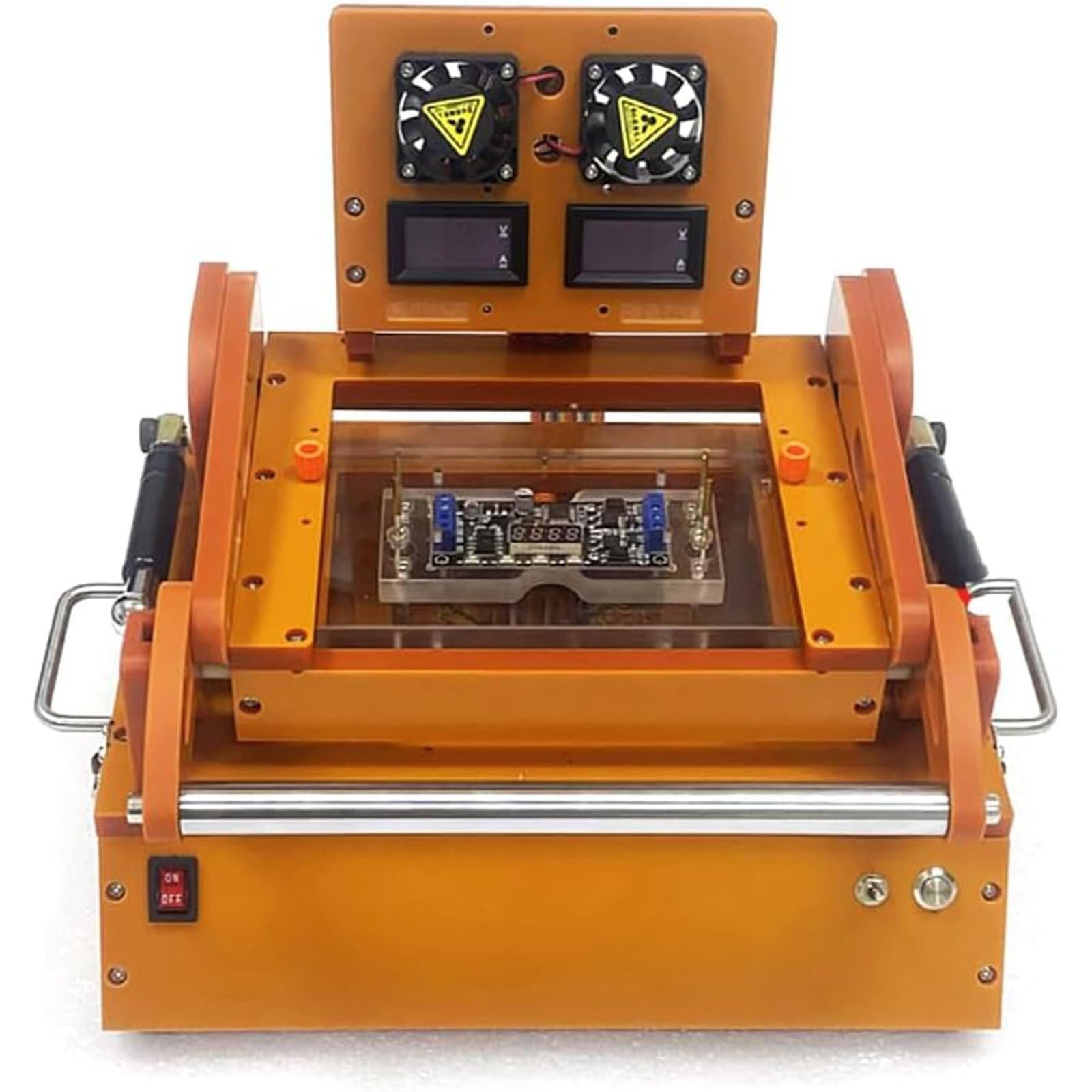 Soporte universal para pruebas de PCB, tablero acrílico con observación de 360° y fácil operación, plantilla de soldadura de placa de circuito impreso para máquina de soldadura automática