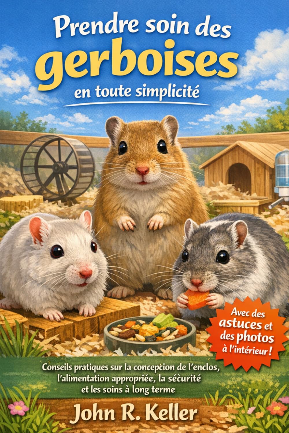 Prendre soin des gerboises en toute simplicité: Conseils pratiques sur la conception de l'enclos, l'alimentation appropriée, la sécurité et les soins à long terme