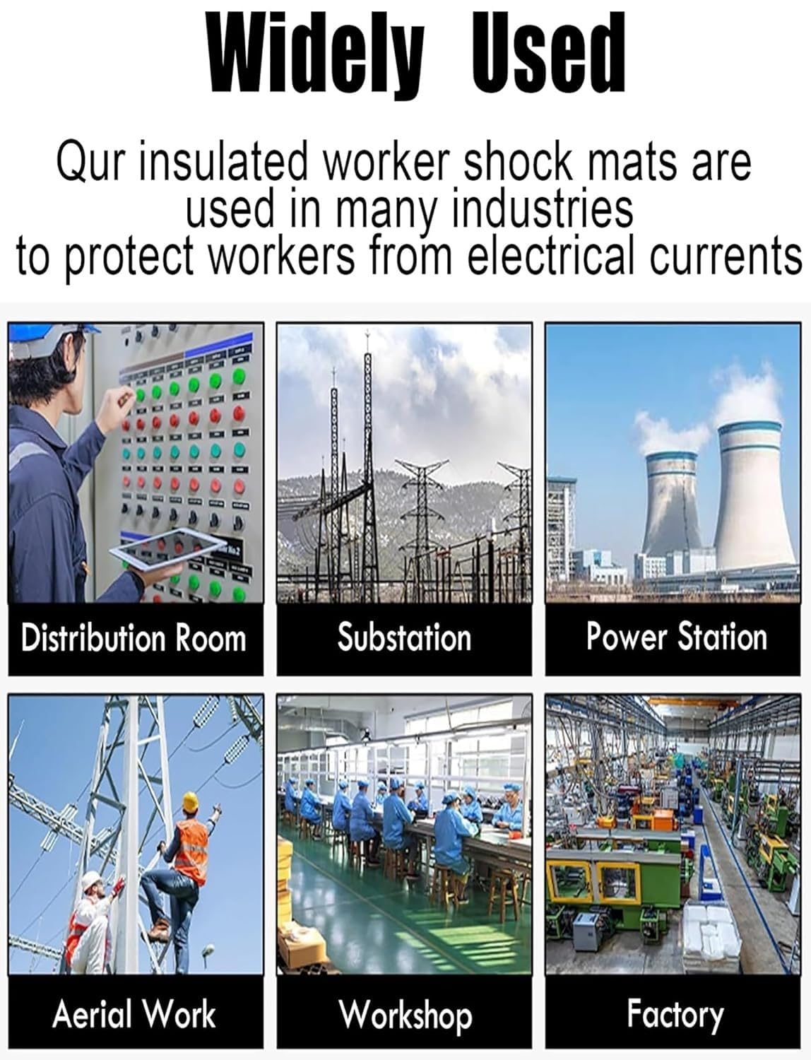 Silikonowa mata do lutowania, Mata izolacyjna z gumy podstacyjnej, odporna na olej, wytrzymała, czarna, różne rozmiary, grubość 3-6 mm, napięcie 6-15 kV(3mm,100x100cm/39x39in)
