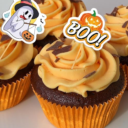 Miniatura 7 de 100 calcomanías de Halloween para niños, calcomanías de calabaza que no se repiten para botellas de agua, vinilo, impermeable, decoración de