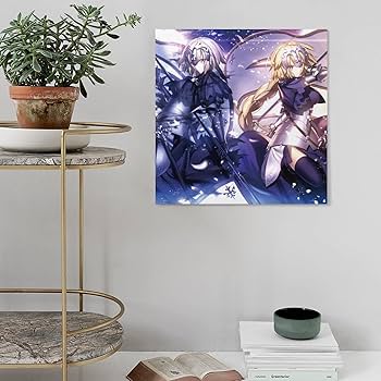 Amazon.co.jp: ポスター ジャンヌ・ダルク FGO 絵画 壁掛け 壁