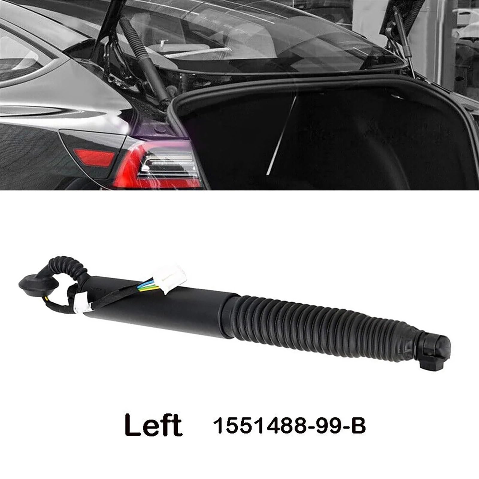 Do modelu 3 2021-2023 akcesoria samochodowe 1 szt. Motoryzacja lewa strona wspornik podnośnika 1551488-99-B amortyzator Air Suspension Amortyzatory
