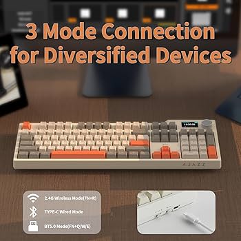 Amazon.com: NACODEX AK35I V3 104 Keys RGB Gasket Mount Mechanical