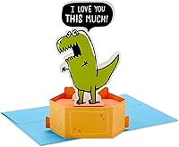 Vista 8 de Hallmark Tarjeta desplegable de amor (I Only Have Fries for You) Tarjeta 3D de papel para aniversario, cumpleaños romántico, día más dulce