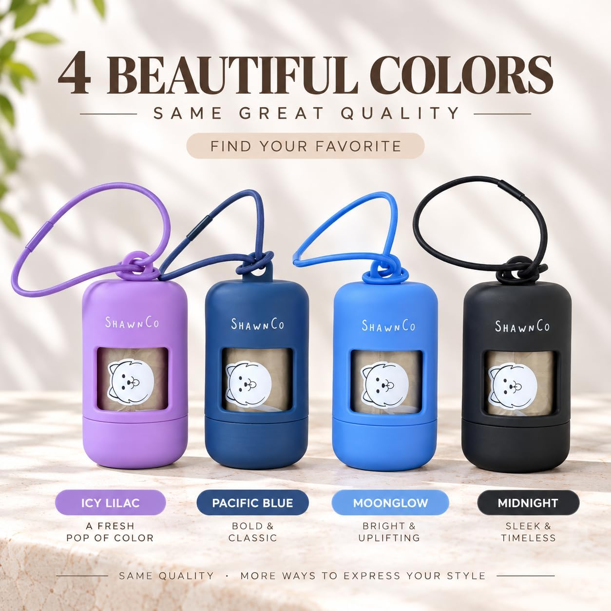 ShawnCo Dream Bag's Holder- Dog Poop Bag Holder (Midnight) image 4