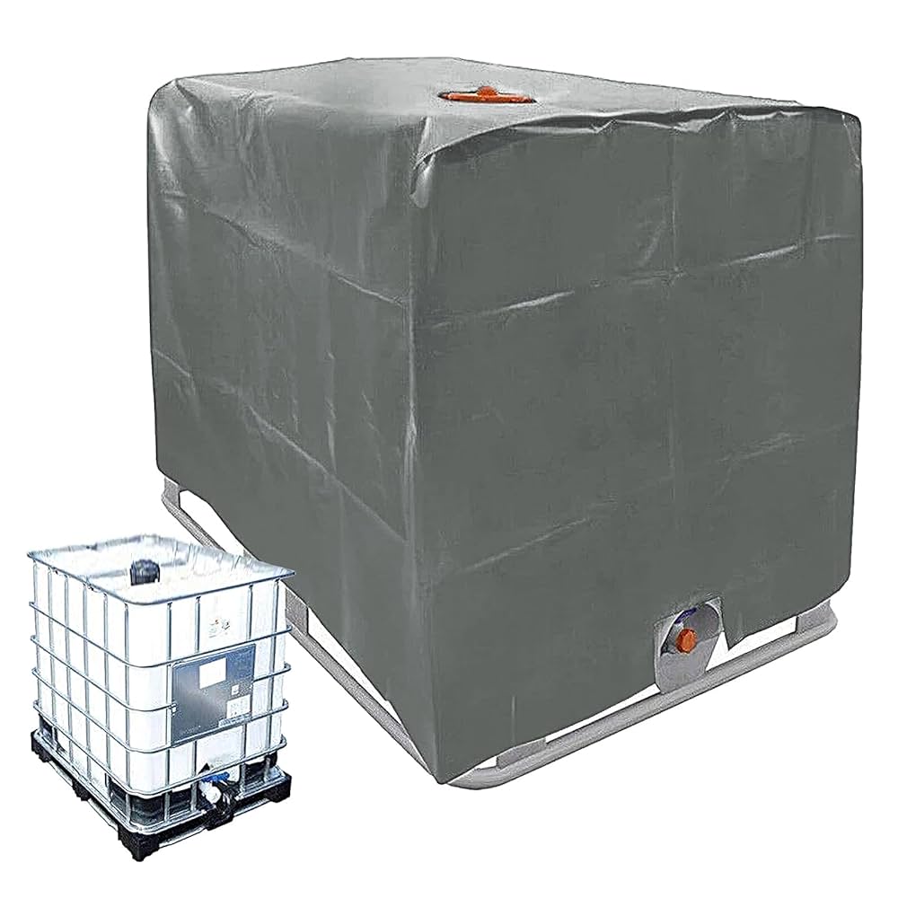Amazon | にしはや 雨水タンク保護カバー1000L用 IBCコンテナ