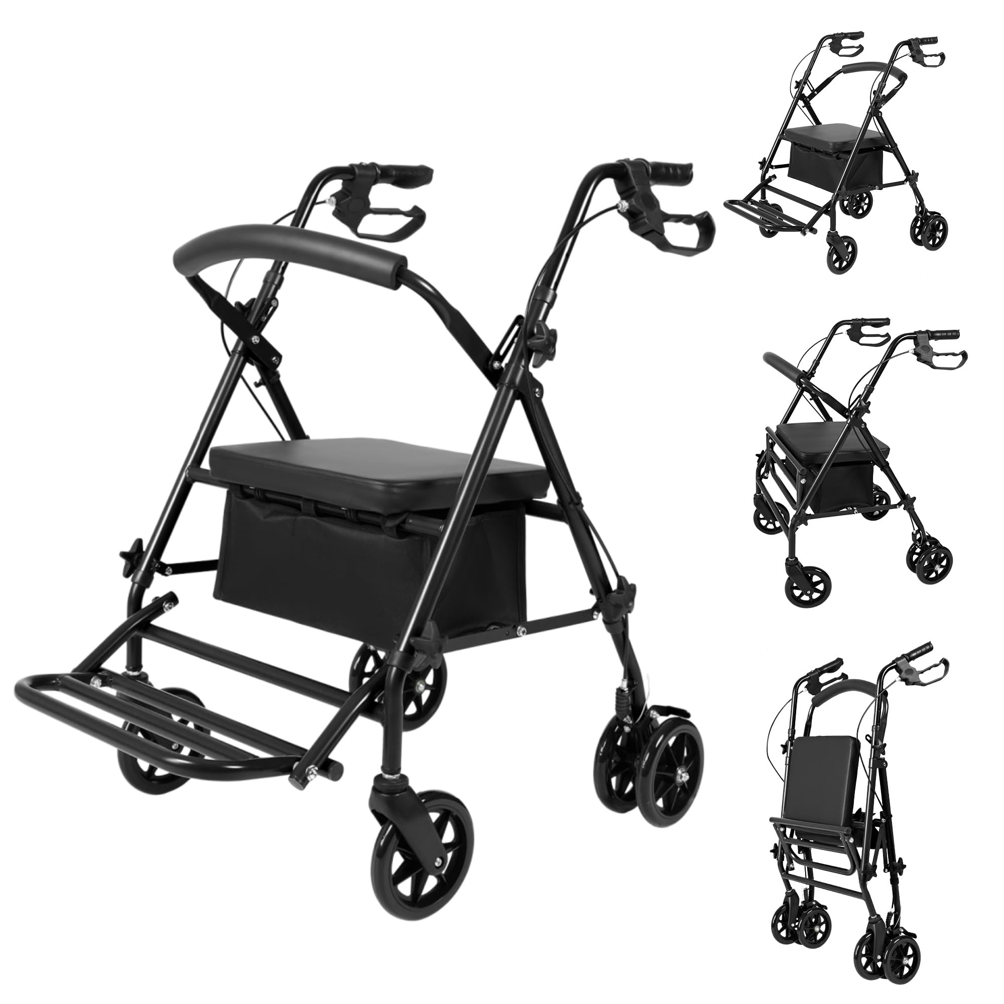 Garvee歩行器 耐荷重136kg 4段階高さ調節能 折りたたみ 1台3役 Amazon | ガービー(Garvee) 歩行器 耐荷重136kg 4段階高さ調節能