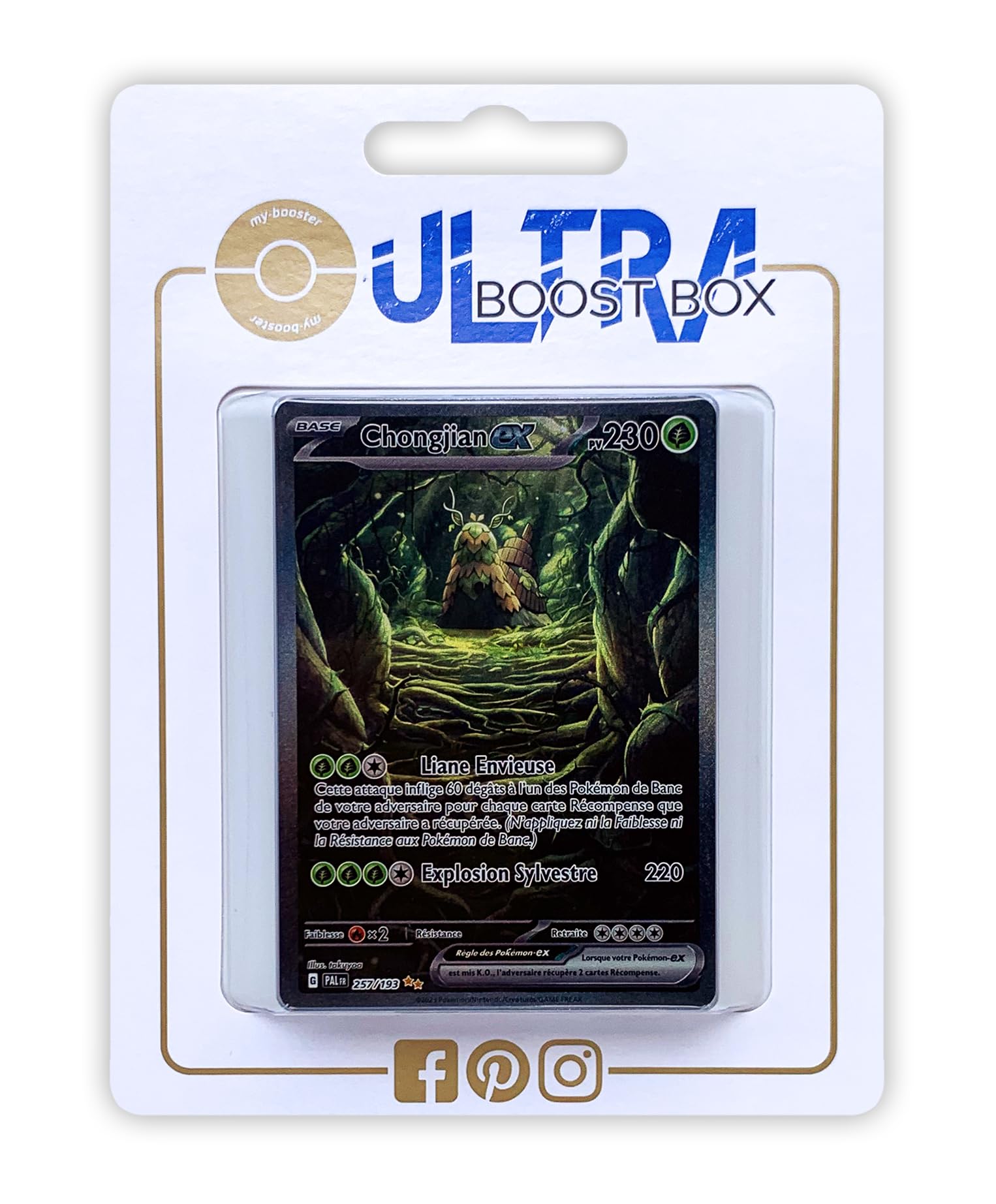 Coffret 10 Cartes Pokémon Ultraboost Écarlate/Violet - Évolutions Paldea, Françaises, Originales
