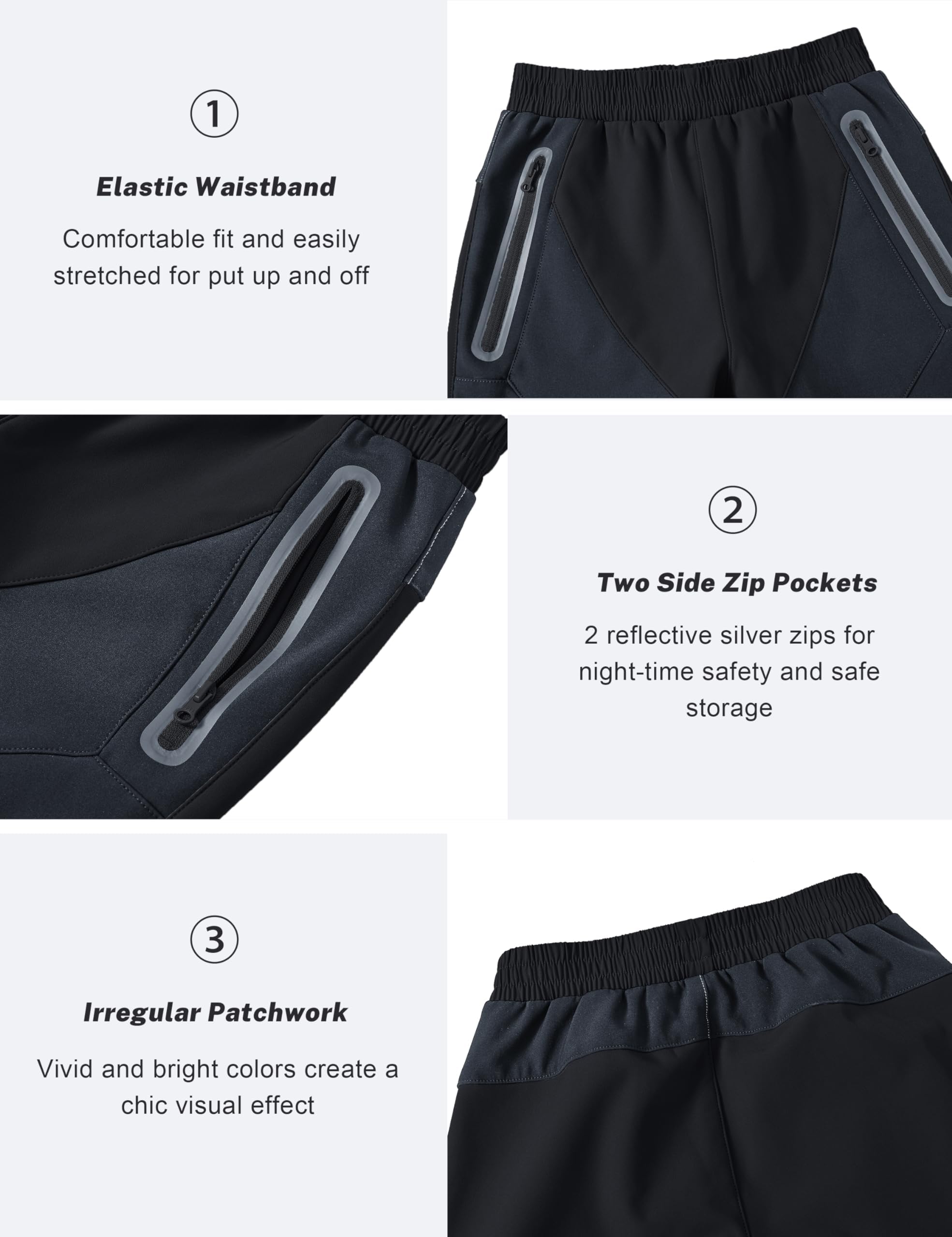 MoFiz Pantaloni Trekking Bambino Pantaloni Softshell Pantaloni Neve Pantaloni Sci Ragazzo Impermeabili Pantaloni da Invernali Pantaloni Escursionismo