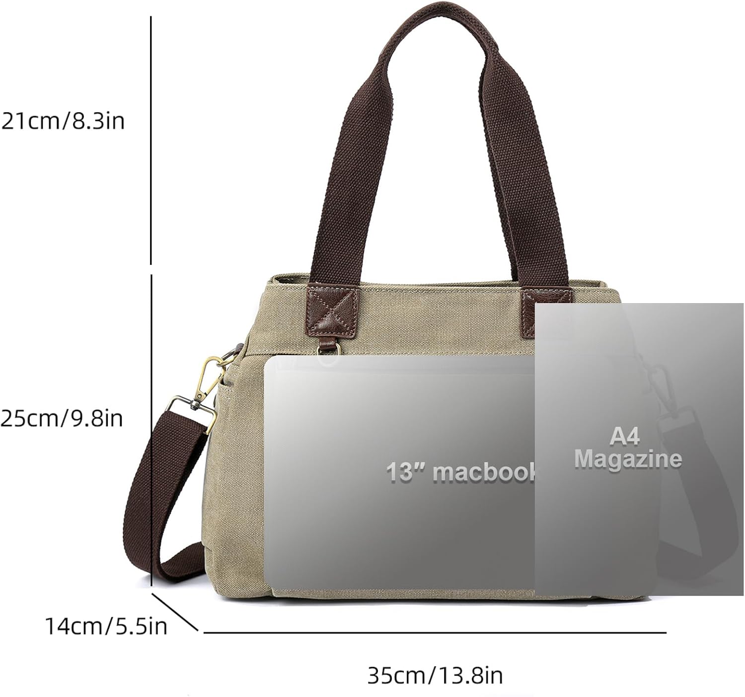 Canvas Hobo Bags for Women Casual Tote Bag Purses and Handbags Multi-Color Striped Crossbody Bags Ladies Top Handle Satchel