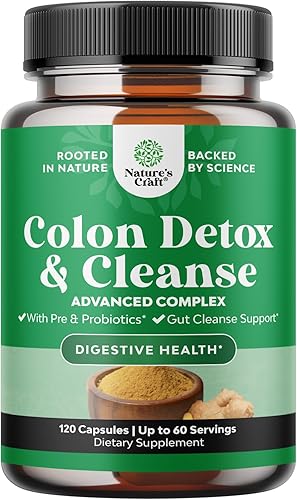 Miniatura 1 de Herbal Colon Cleanse para mujeres y hombres  15 días de limpieza intestinal desintoxicante para mujeres y hombres con hoja de sena sagrada y cáscara