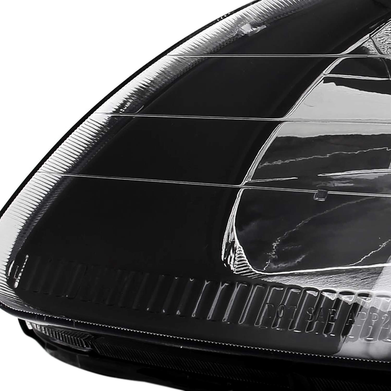 SpecD Tuning Jdm Black Housing Headlights Driving Head Lamps for 1996