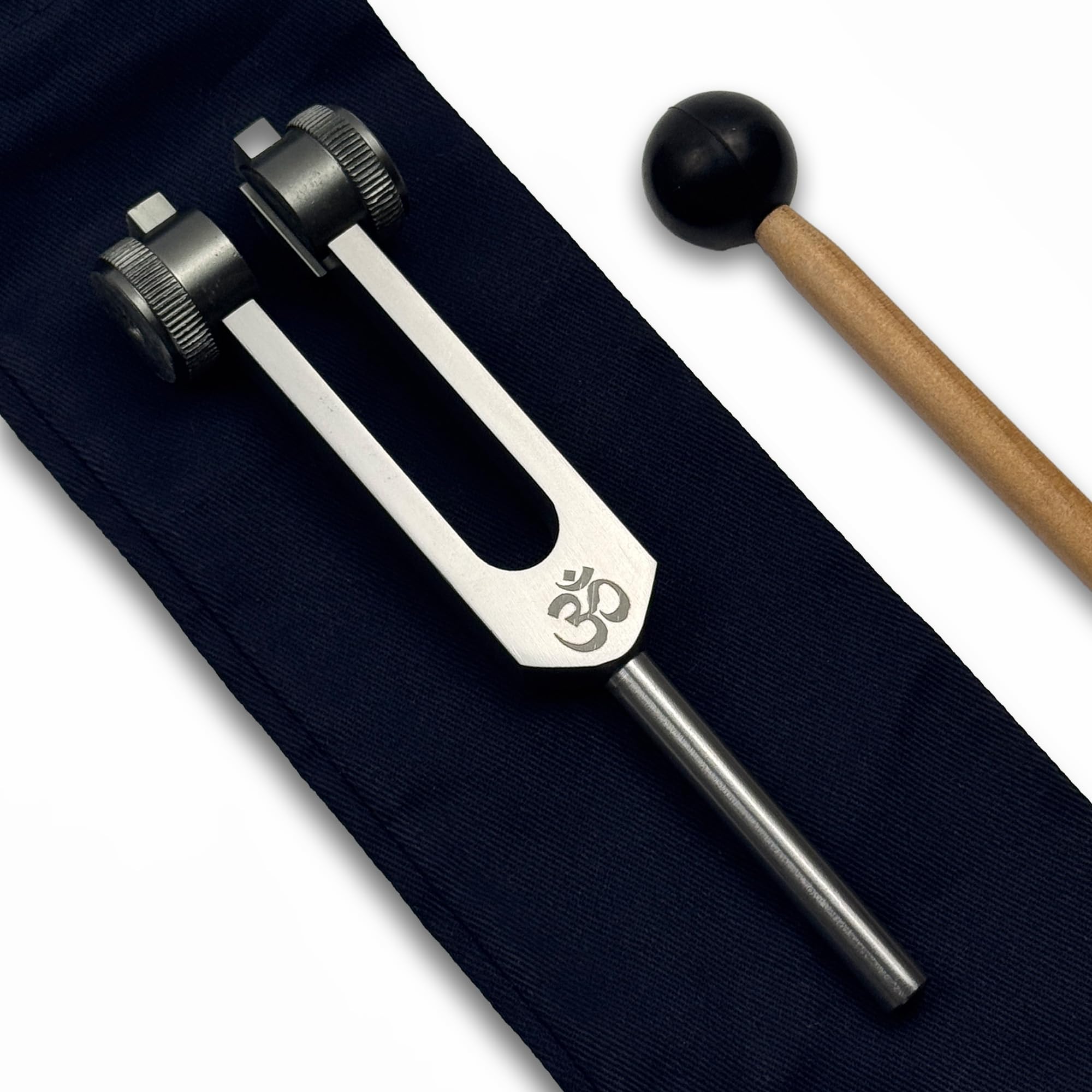 Amazon.com: 432 Hz Weighted Tuning Fork with Striker and Pouch