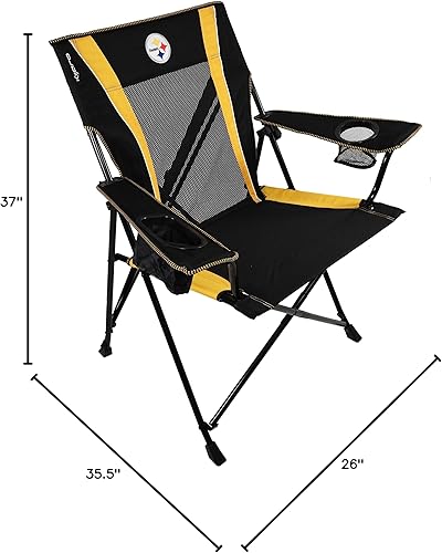 Miniatura 12 de Kijaro Dual Lock Pro - Silla plegable para ventilador deportivo, 26 pulgadas de largo x 35.5 pulgadas de ancho x 37 pulgadas de alto, Minnesota