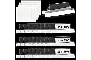 50-Count Pack of Two Inch Insertable File Folder Tabs