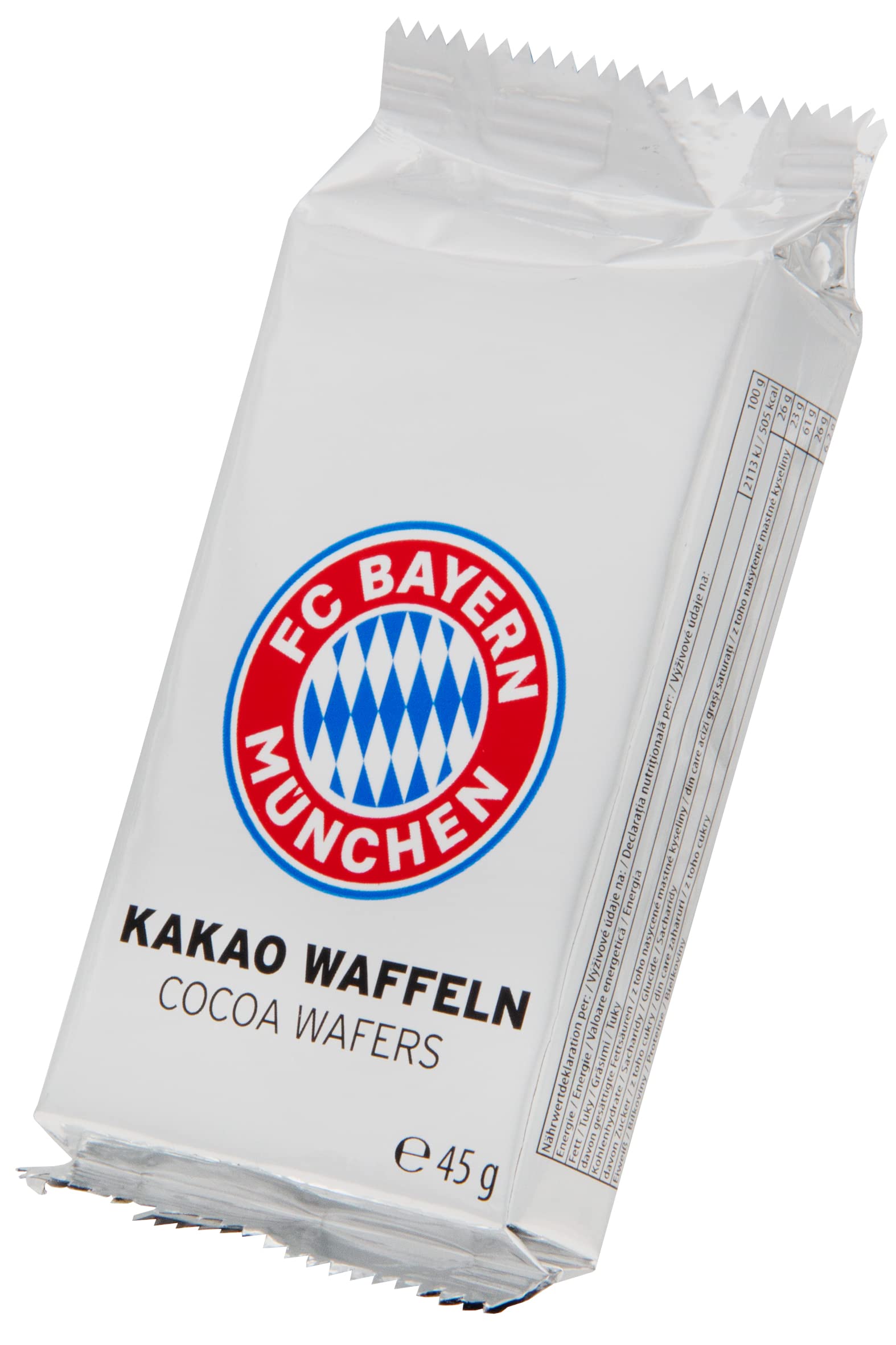 Tazza FC Bayern Monaco FCB piena di caramelle cialde al cacao 90 g