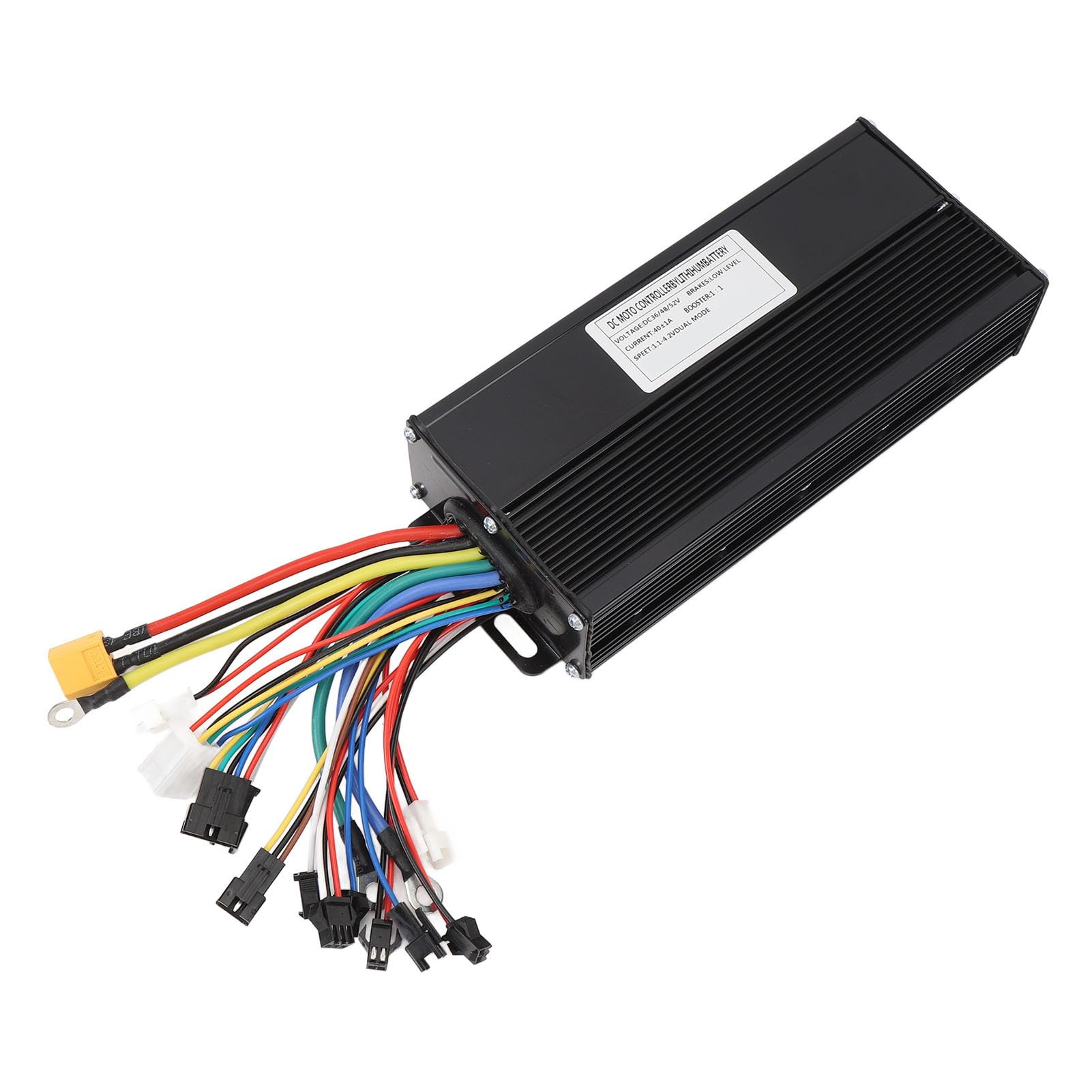 Kit de conversion pour vélo électrique, contrôleur de moteur à onde sinusoïdale 40 A à 3 modes, avec panneau d’affichage couleur S-100, poignée d’accélérateur 20X et capteur