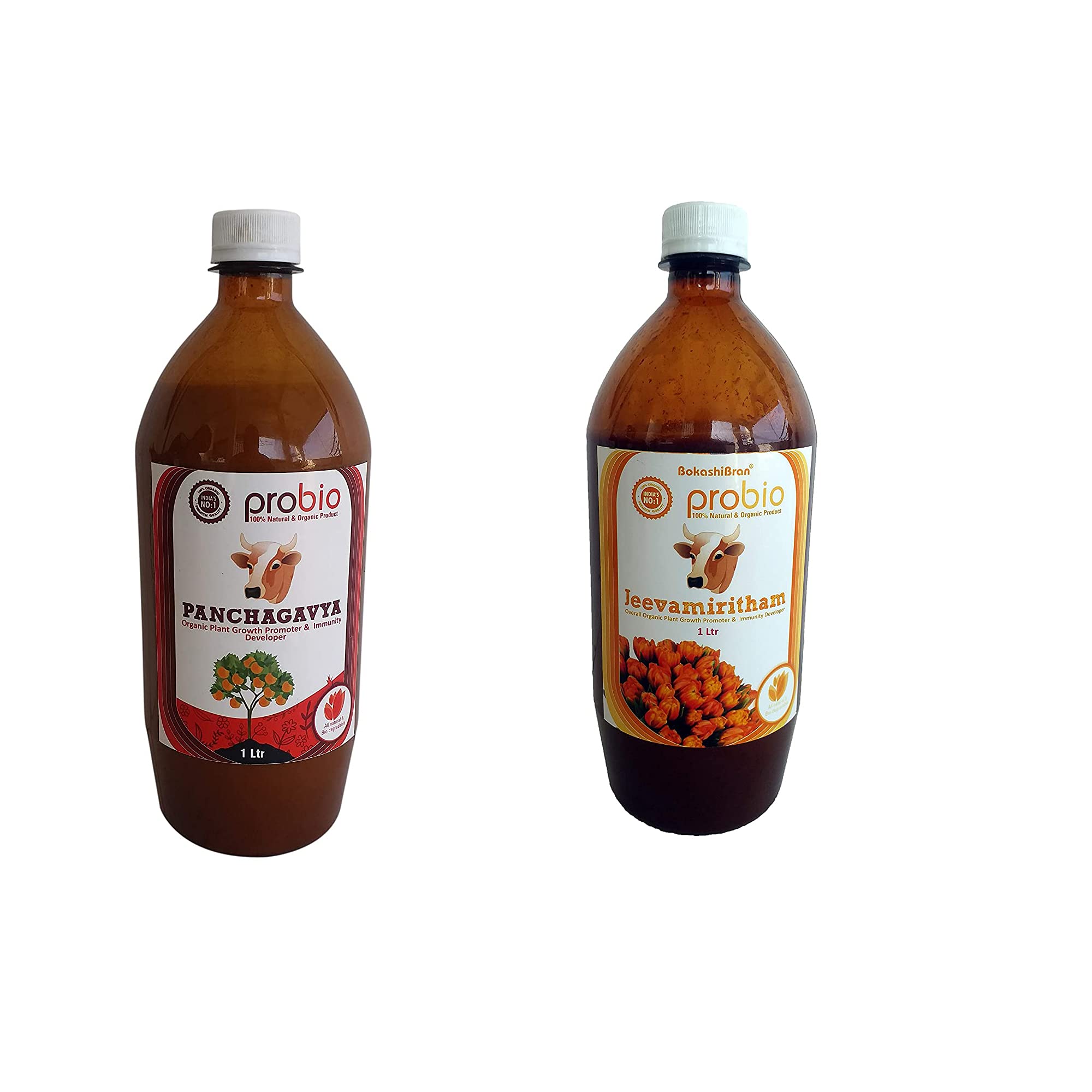 Bokashi Bran Panchagavya Organic Liquid, Jeevamrutham for Organic Plant Growth Promoter, 1 L Pack Each (B084G5PC2L) Amazon Price History, Amazon Price Tracker