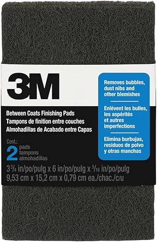 3M 10144NA 3-34 por 6 por 516 pulgadas entre capas de acabado