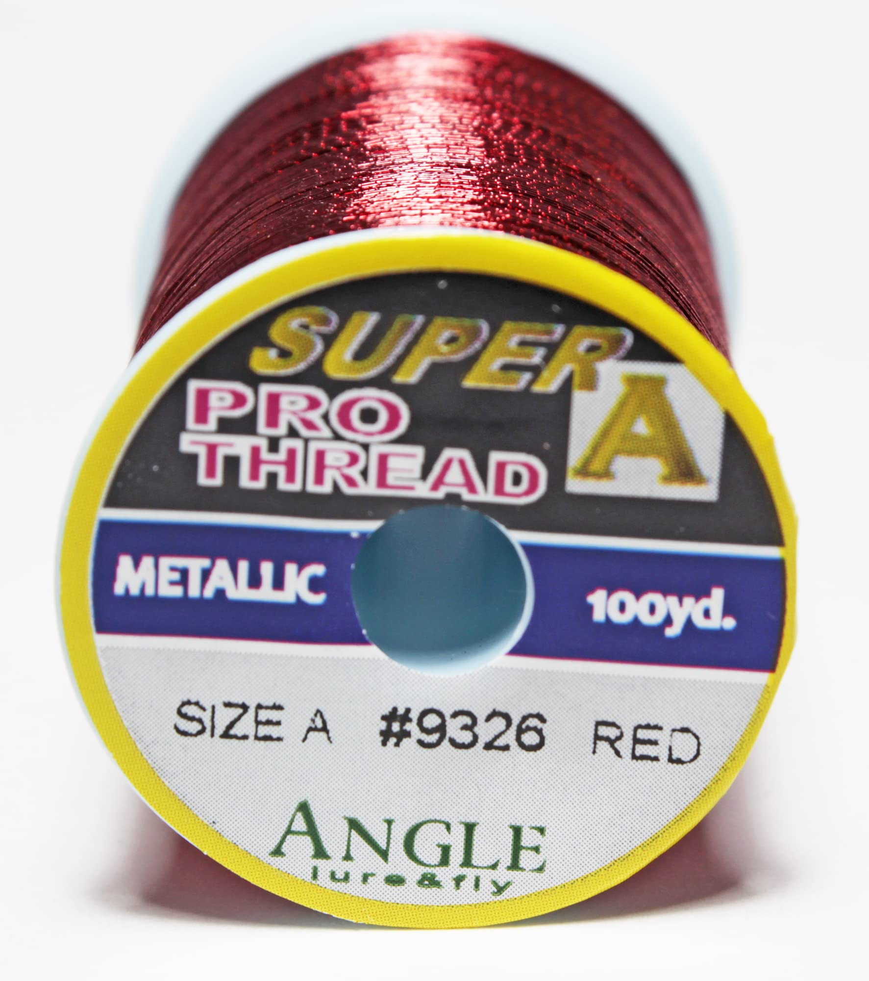 Super A Pro Thread Metallic/A Size #9326/ROJO - Hilo de bobinado de varilla