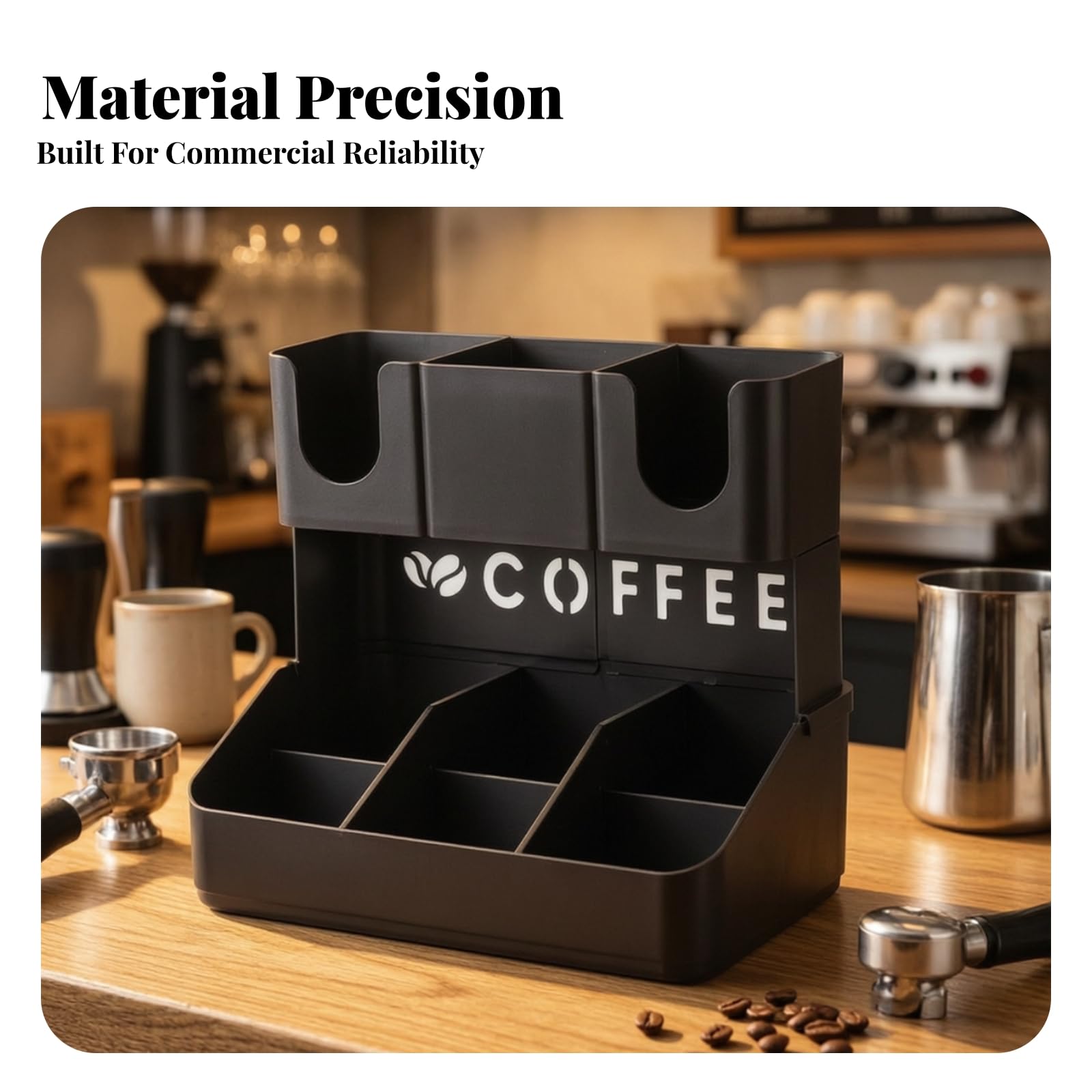 Freistehend Becherspender mit Fächern, Style to 2