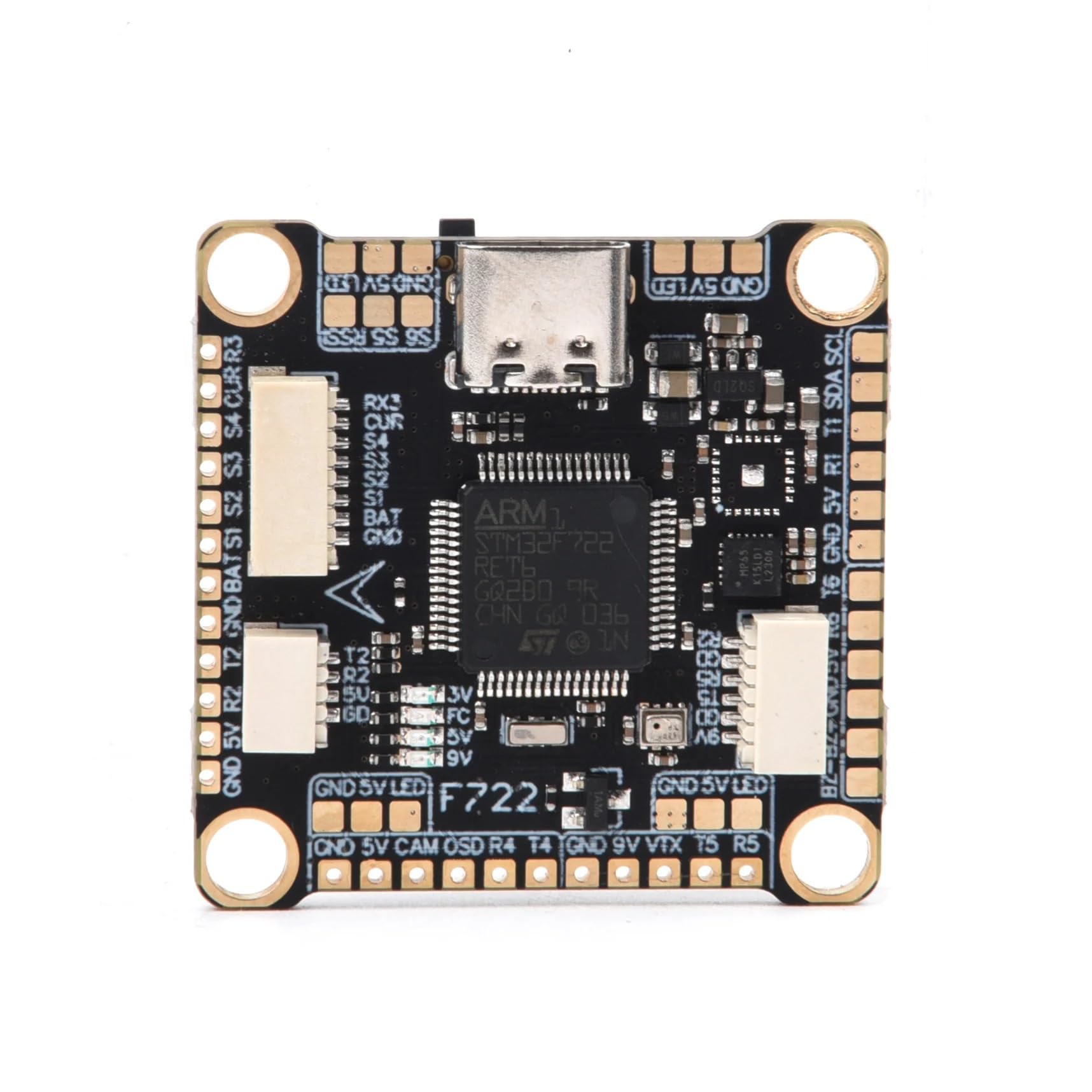 Accesorios de juguete F7 F722 / F4 F405 Control de vuelo 3-6S y 60A 4IN1 ESC Stack compatible con Mark4 APEX XL 5 pulgadas 7 pulgadas 8 pulgadas 9 pulgadas 10 pulgadas FPV Frame Drone(F4 and 60A ESC)