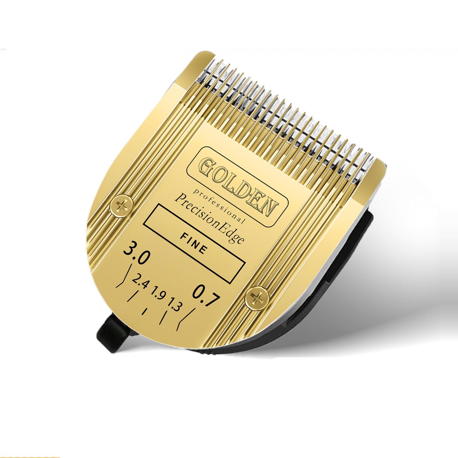 AUDOC Adjustable 5 in 1 Pet Grooming Blade Compatible with Wahl Professional Animal Clippers including Arco, Bravura, Chromado, Creativa, and Figura (Gold)