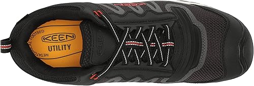 Miniatura 5 de KEEN Utility Reno Zapatos de trabajo atléticos flexibles e impermeables con punta compuesta de baja altura para hombre